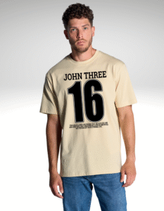 T-SHIRT OVERSIZE JOHN 3:16 - immagine 2