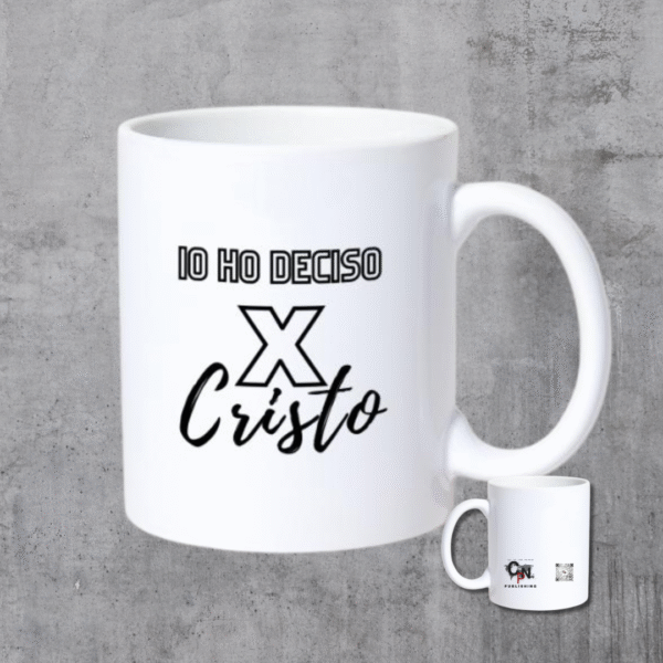 TAZZA  "IO HO DECISO X CRISTO"