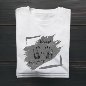 T-SHIRT "KEEP PRAYNG"
