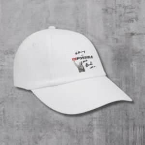 CAPPELLO CON VISIERA "NOTHING IS IMPOSSIBLE"