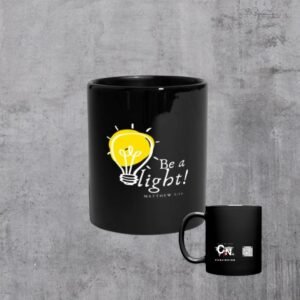 TAZZA "BE A LIGHT MATTHEW 5:14"