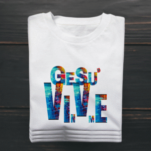 T-SHIRT "GESU' VIVE IN ME"