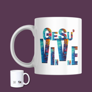 TAZZA "GESU' VIVE IN ME"